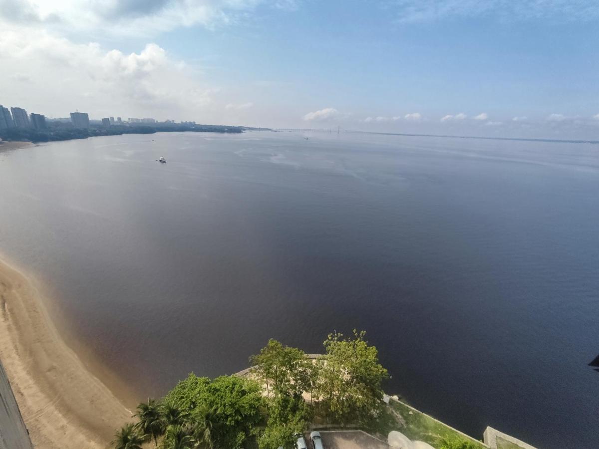 Tropical Executive Flat Vista Incrível para a Orla Manaus Exterior foto