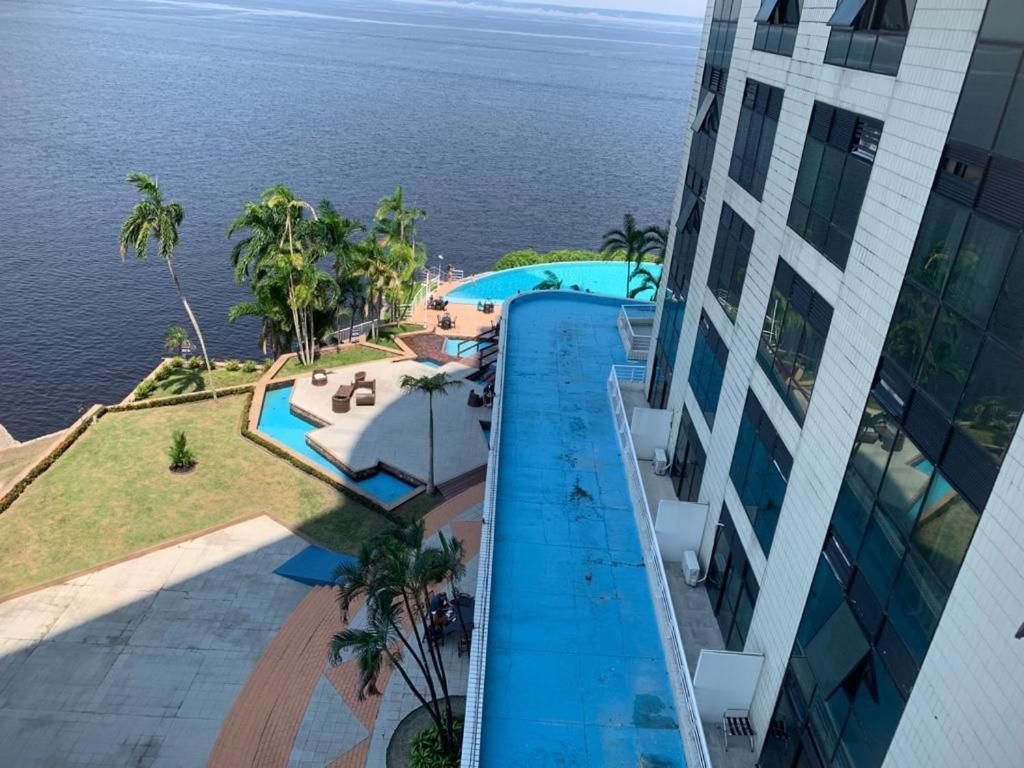 Tropical Executive Flat Vista Incrível para a Orla Manaus Exterior foto