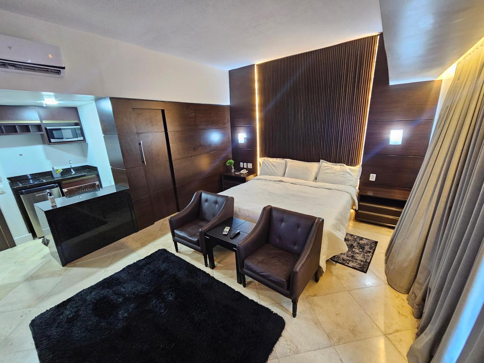 Tropical Executive Flat Vista Incrível para a Orla Manaus Exterior foto