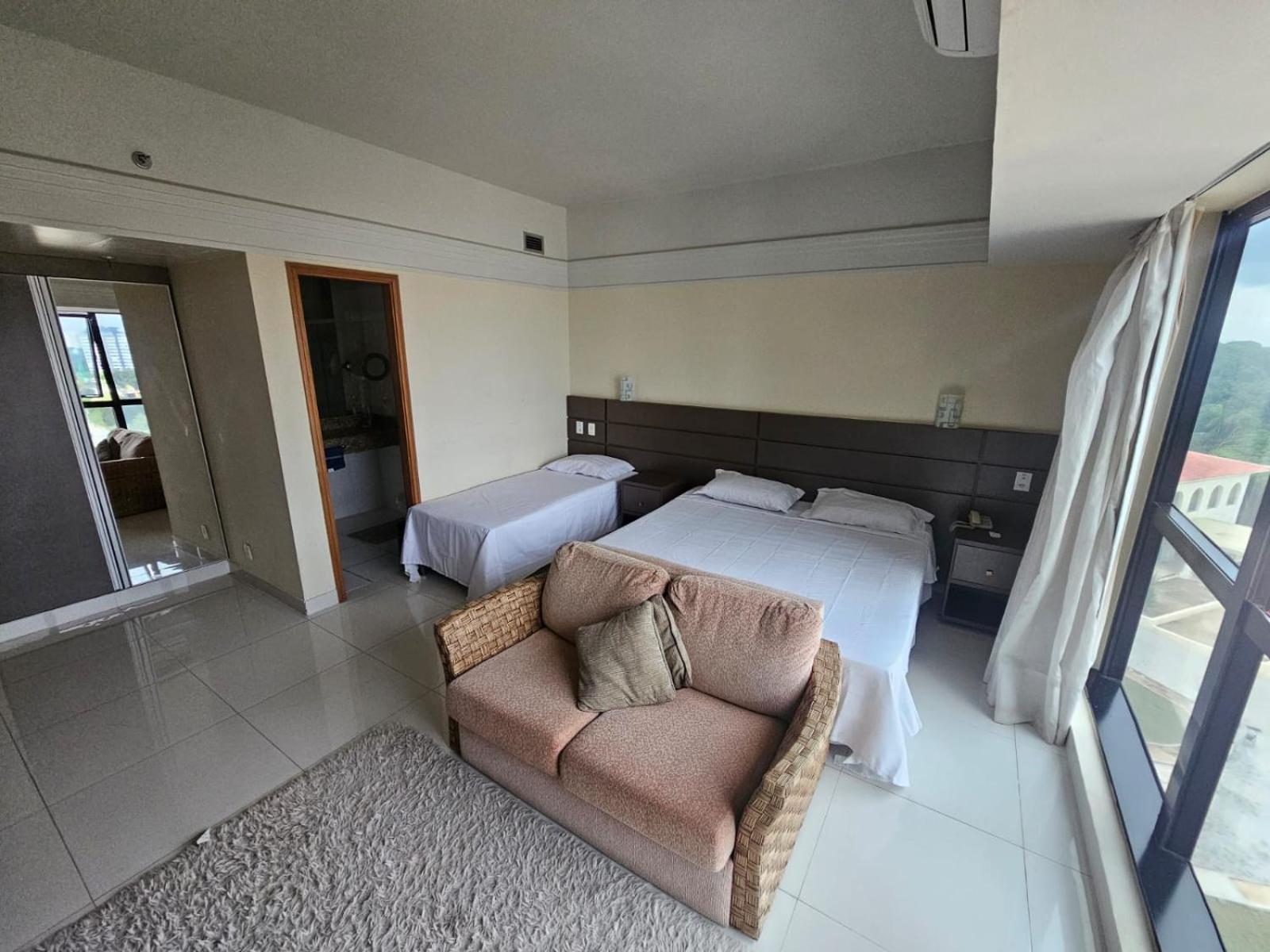 Tropical Executive Flat Vista Incrível para a Orla Manaus Exterior foto